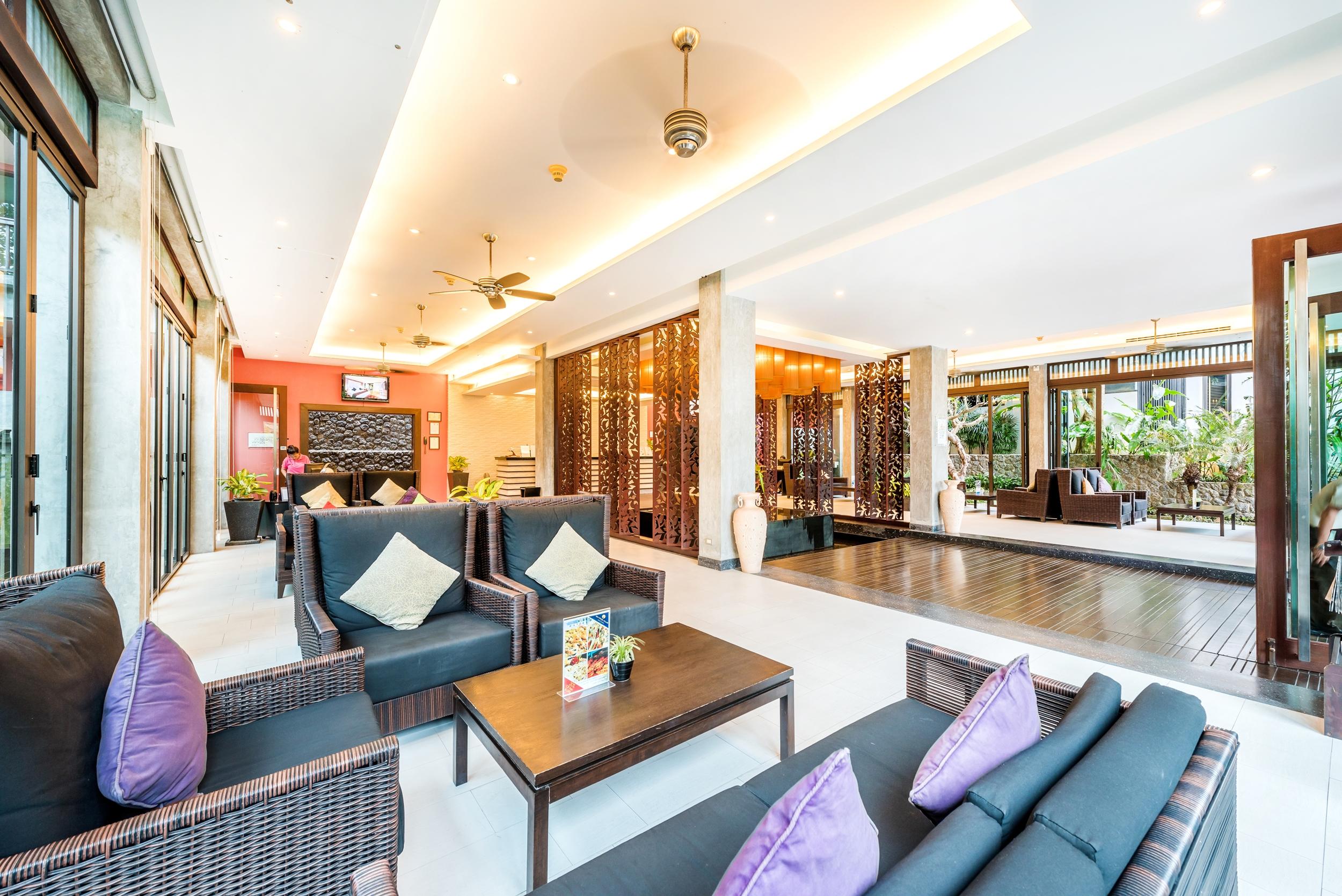 Wyndham Sea Pearl Resort, Phuket Patong Dış mekan fotoğraf Lobby